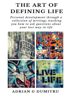 cover image of THE ART OF DEFINING LIFE